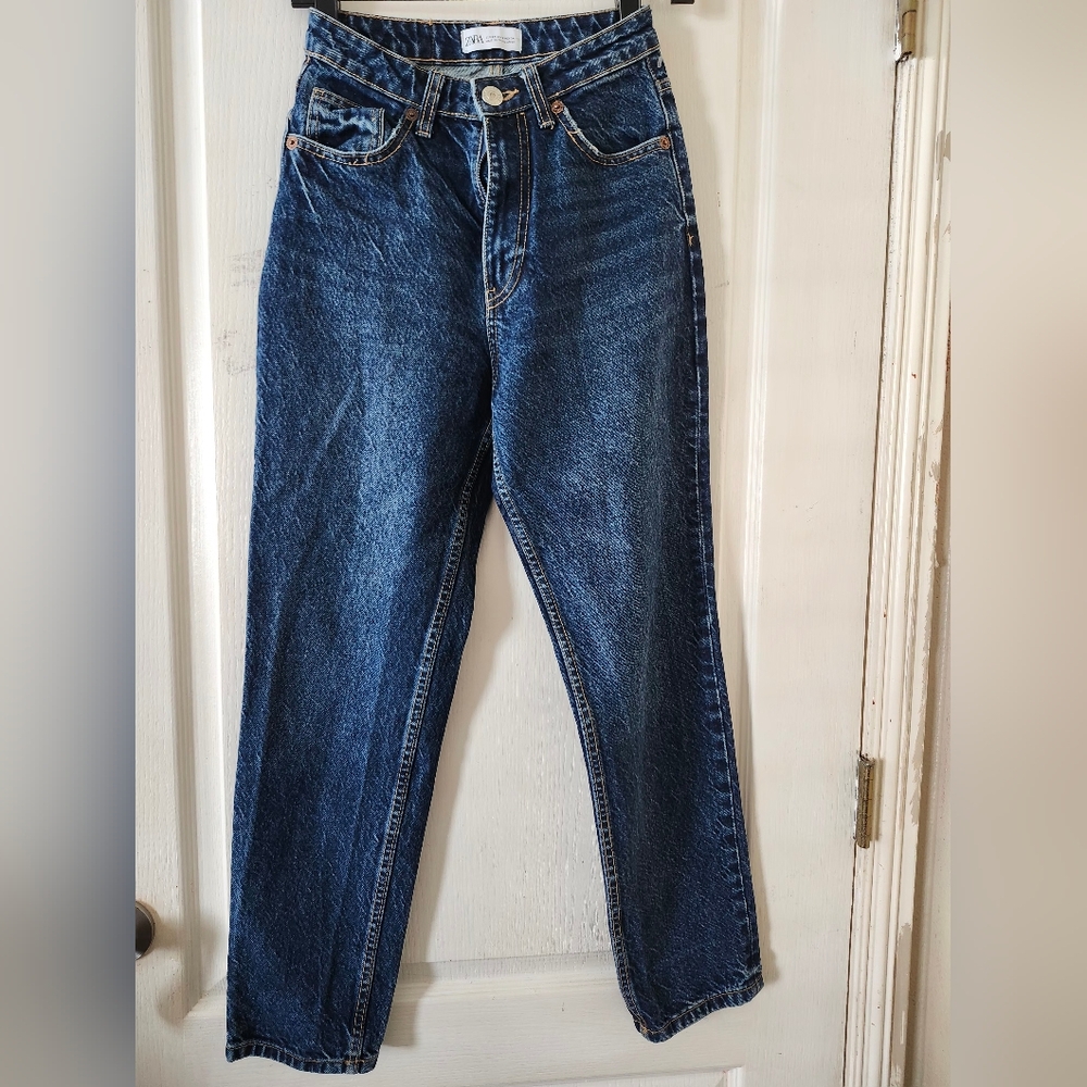Zara Classic Blue Jeans.